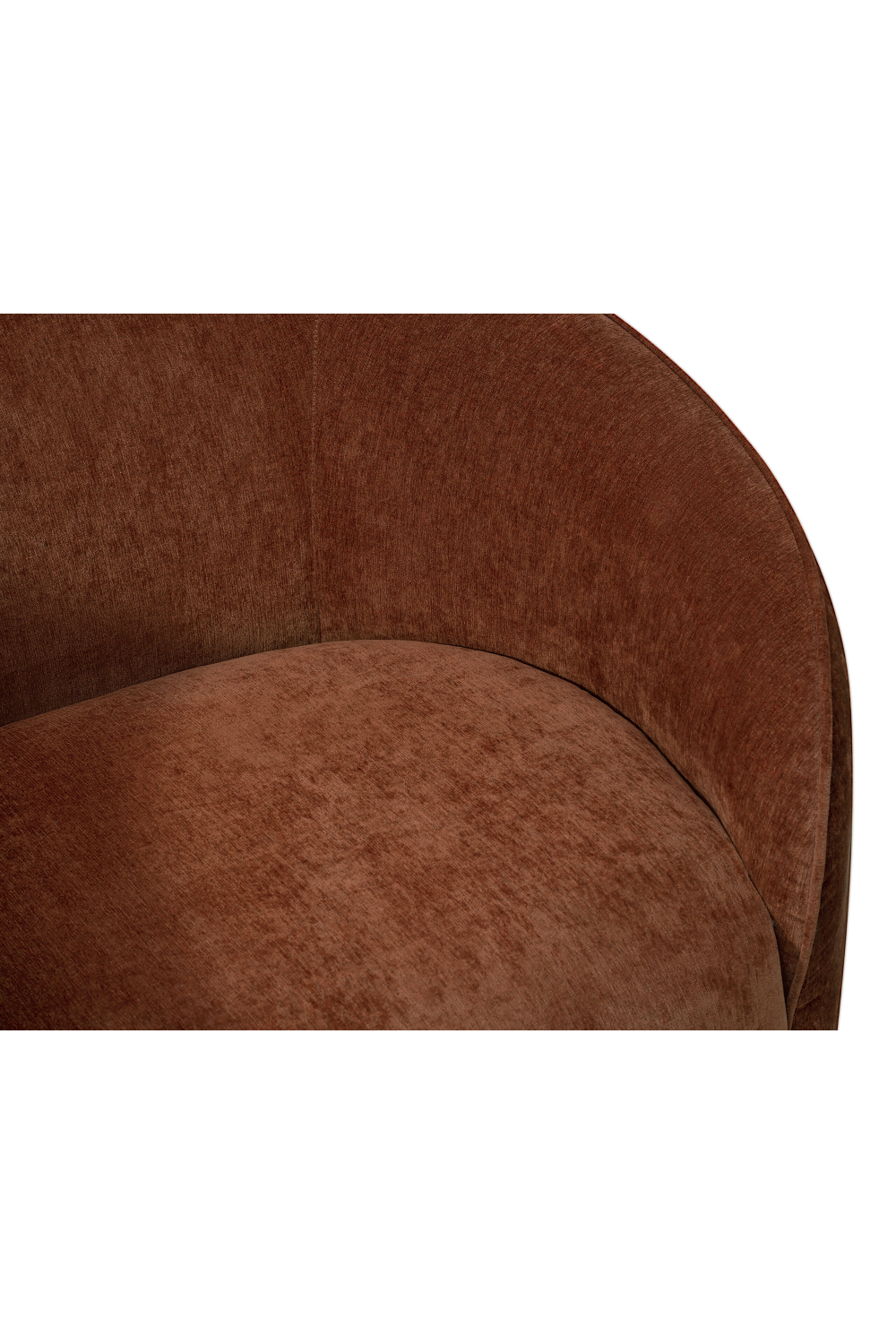 Round Chenille Occasional Chair | Liang & Eimil Polta | Oroa.com