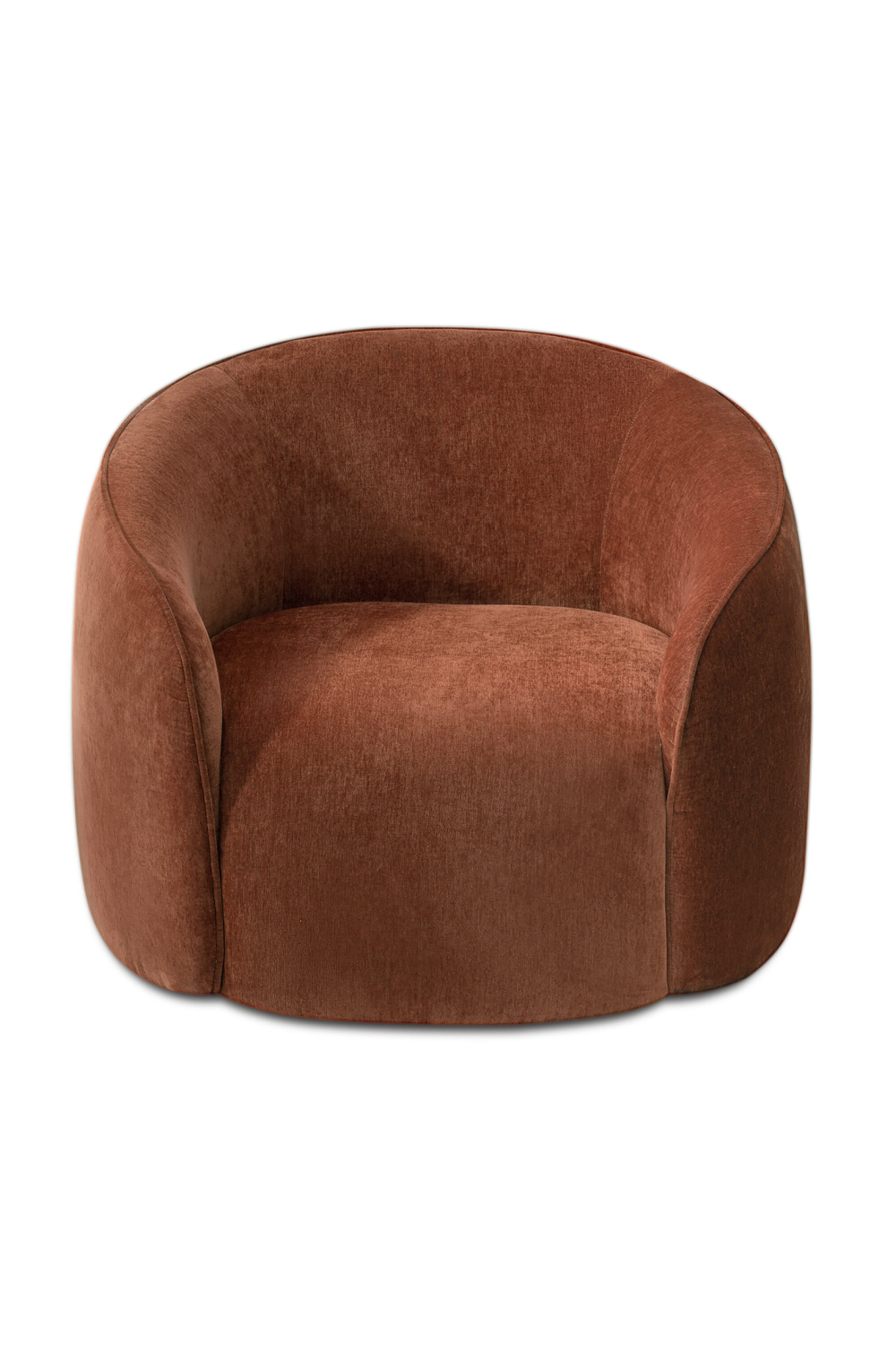 Round Chenille Occasional Chair | Liang & Eimil Polta | Oroa.com