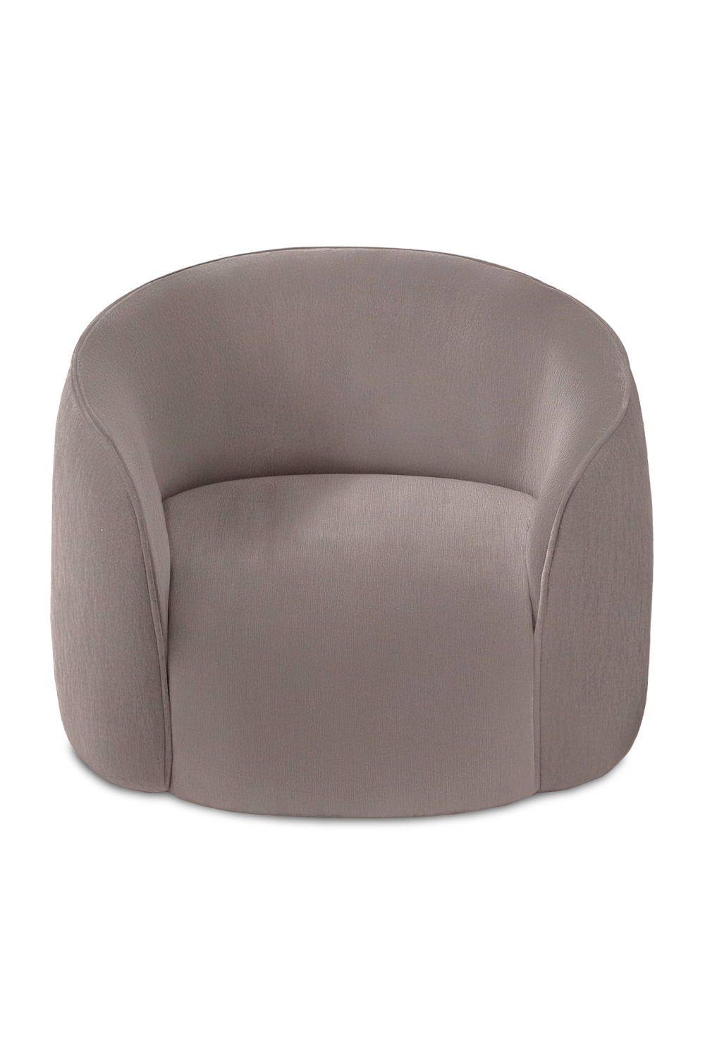 Round Chenille Occasional Chair | Liang & Eimil Polta | Oroa.com