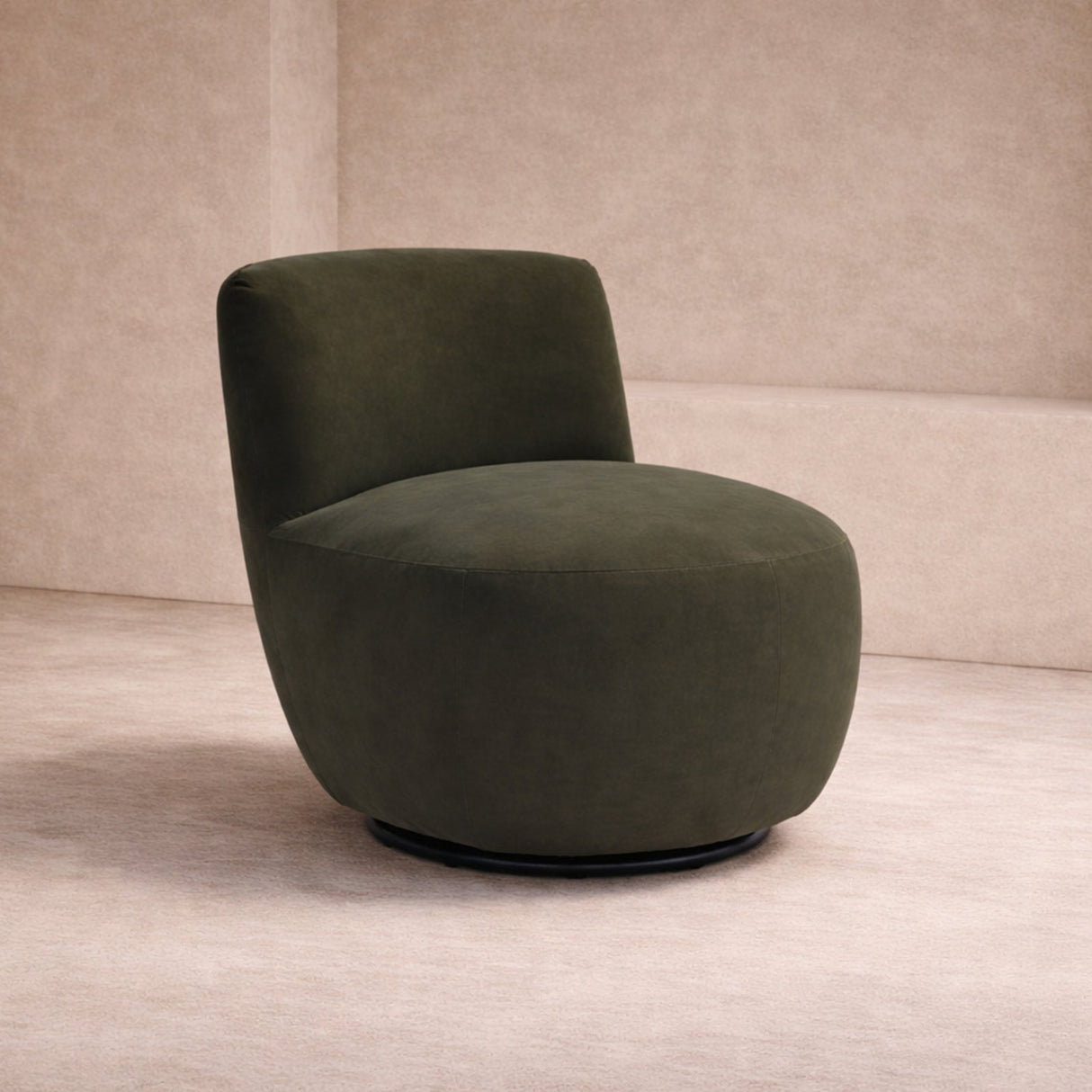 Modern Minimalist Swivel Occasonal Chair | Oroa.com