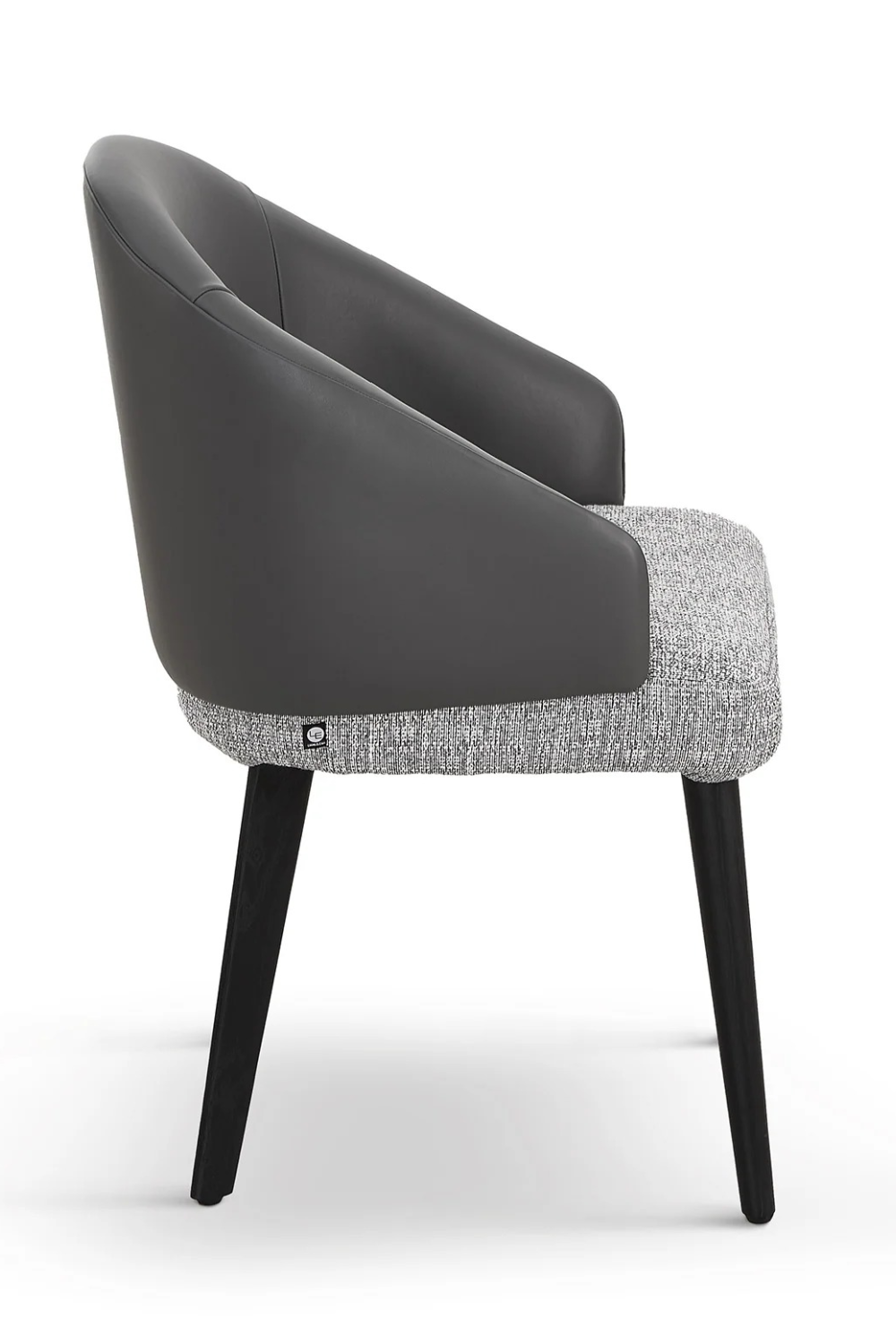 Gray Leather Dining Chair | Liang & Eimil Agadir | Oroa.com