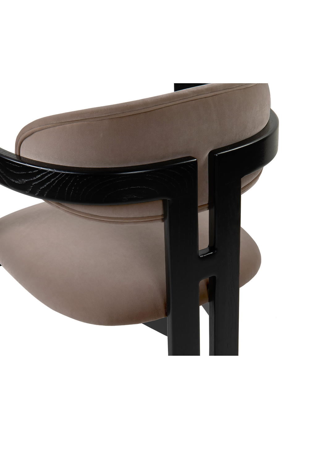 Solid Oak Curved Dining Chair | Liang & Eimil Neo | Oroa.com