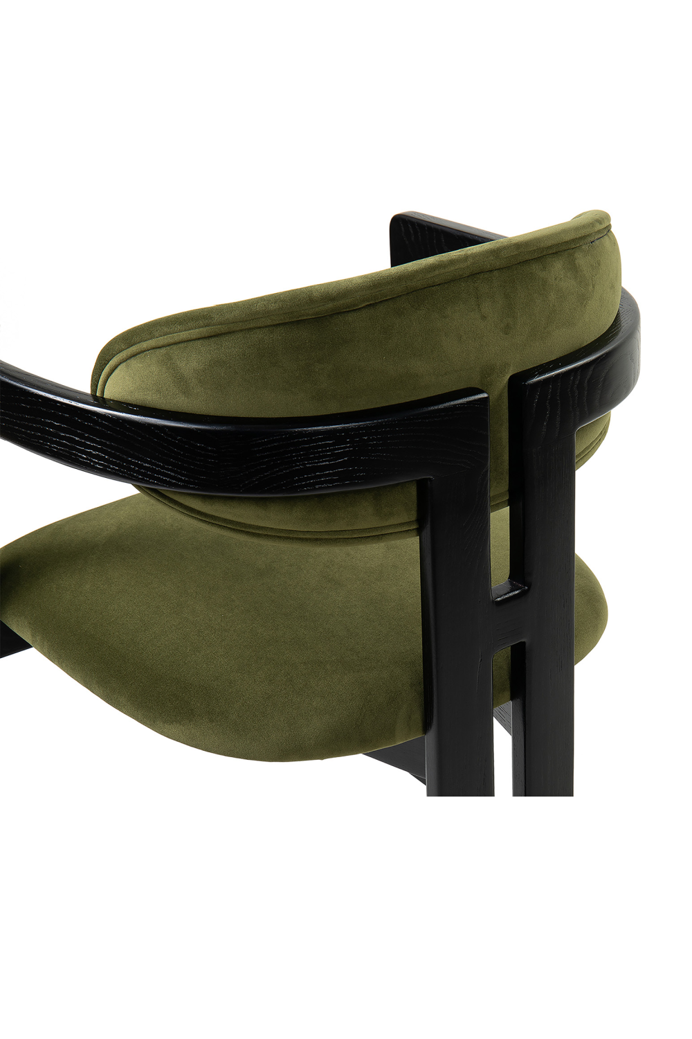 Solid Oak Curved Dining Chair | Liang & Eimil Neo | Oroa.com