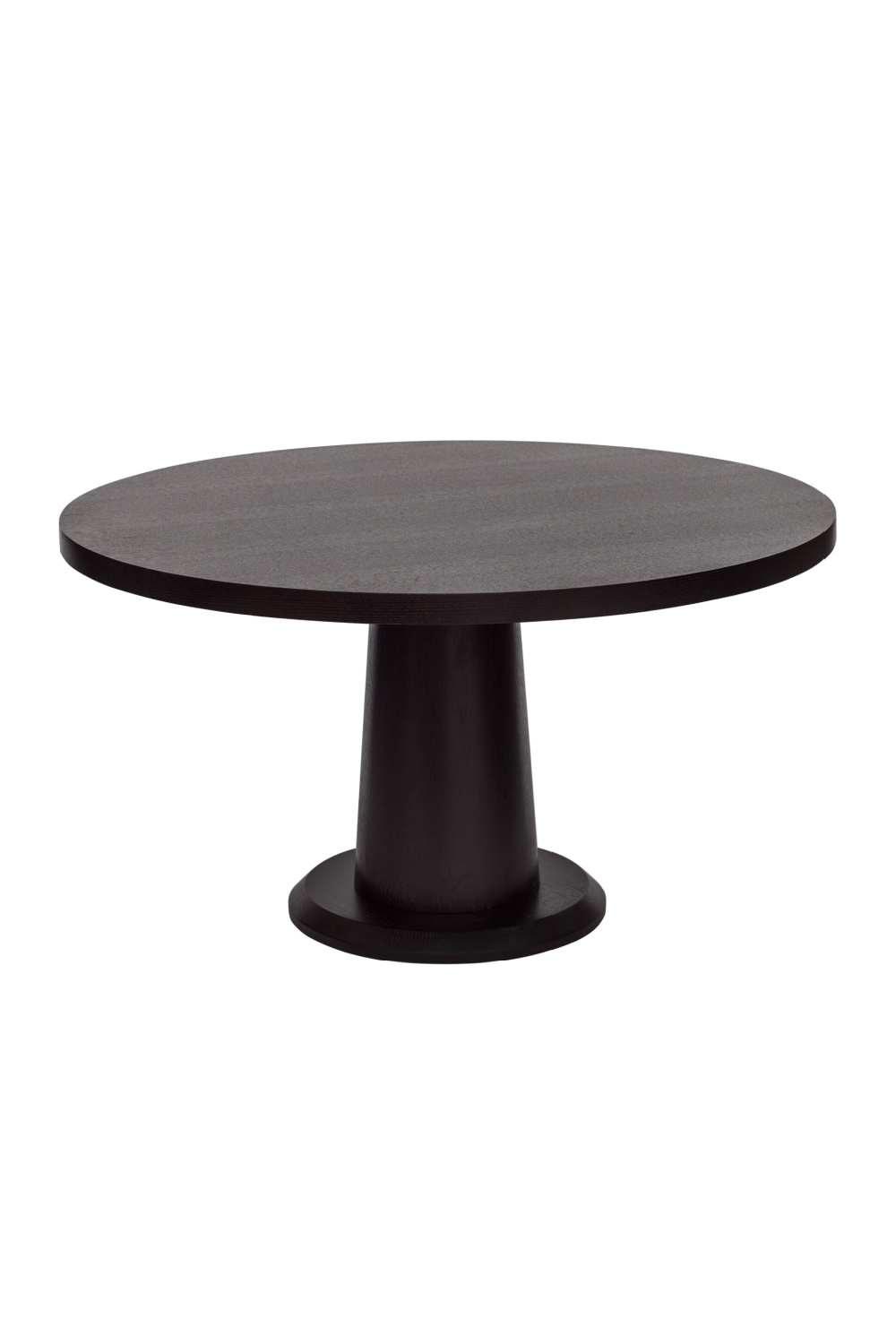 Black Oak Pedestal Dining Table | Liang & Eimil Ancora | Oroa.com