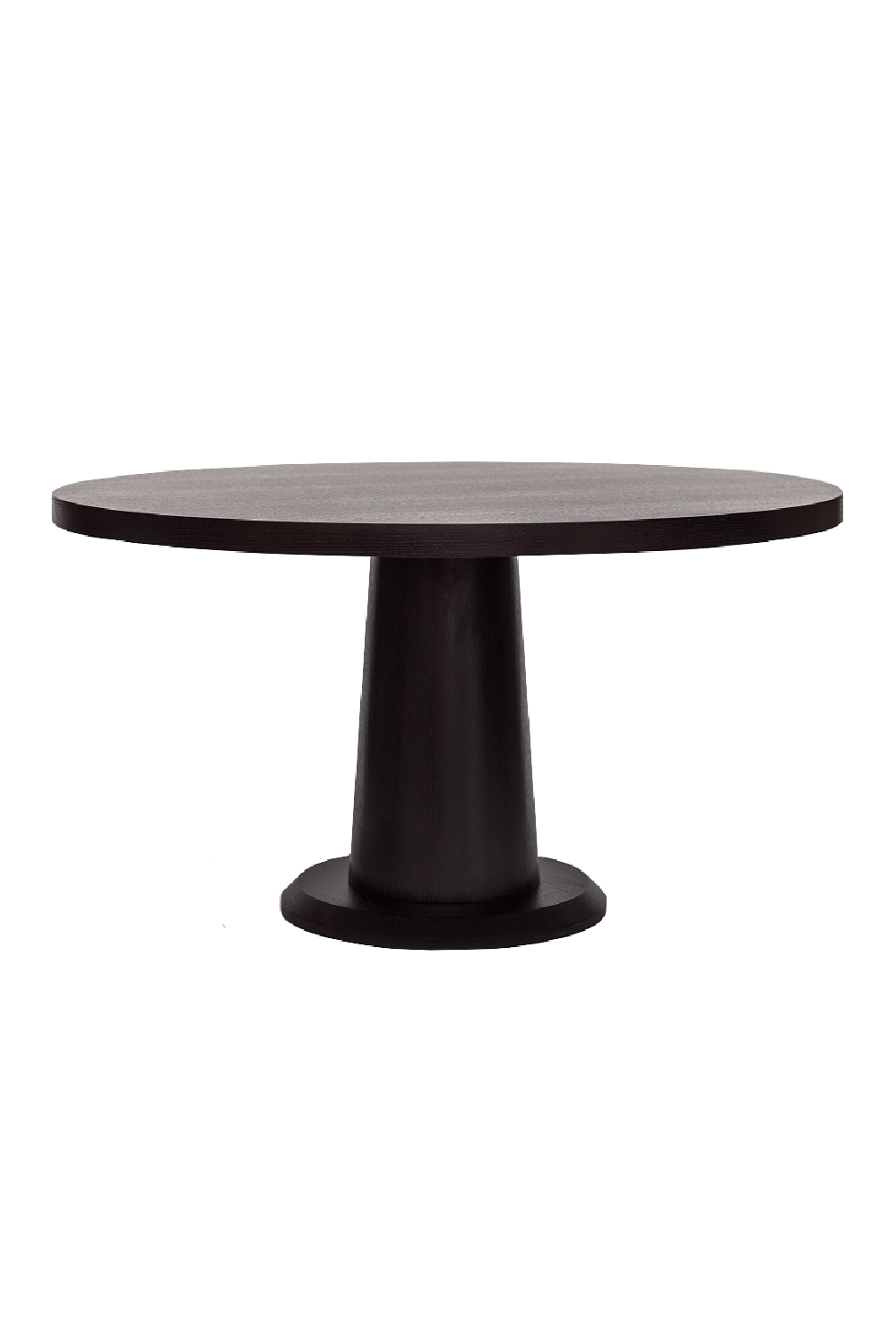 Black Oak Pedestal Dining Table | Liang & Eimil Ancora | Oroa.com