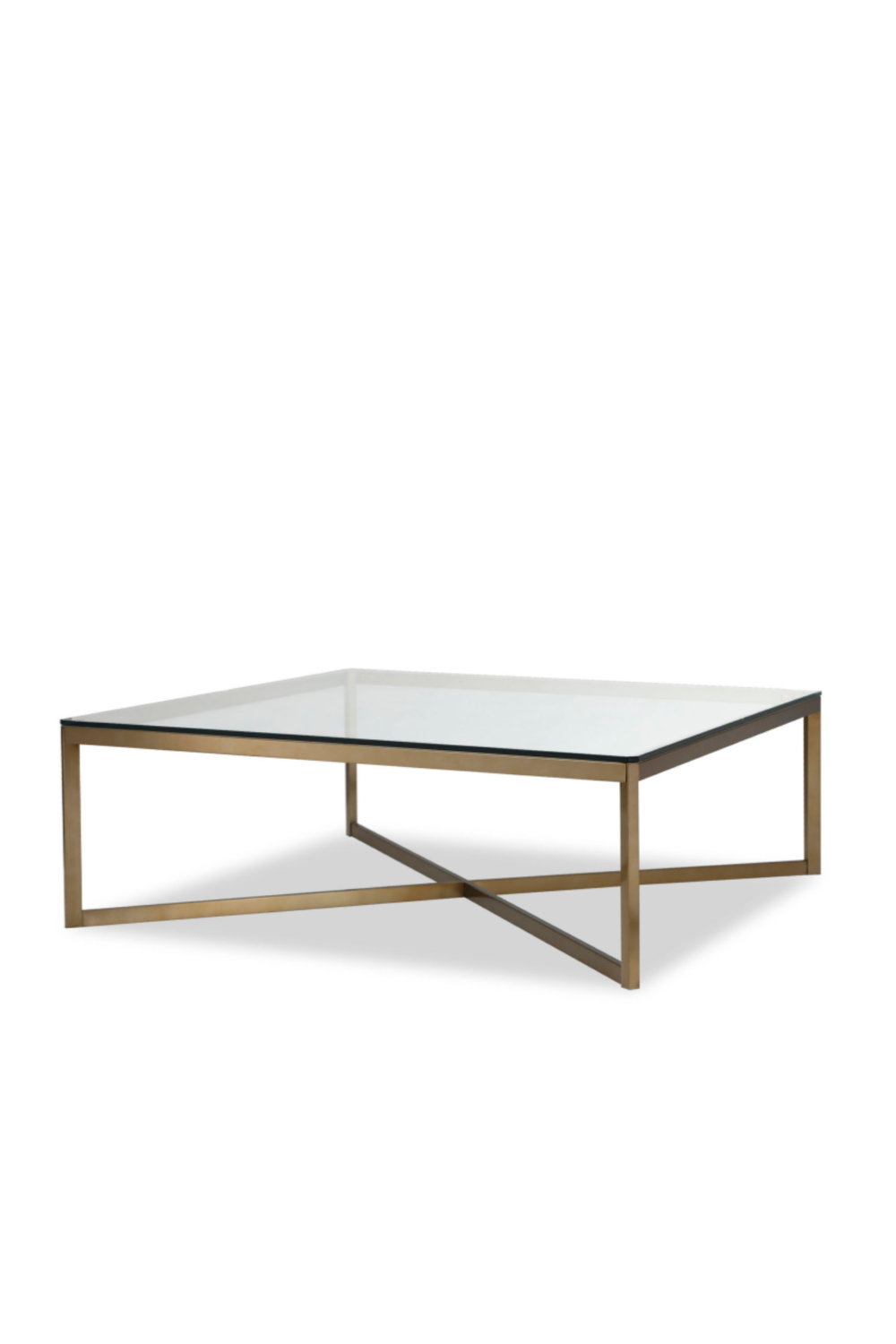 Clear Glass Square Coffee Table | Liang & Eimil Musso | Oroa.com