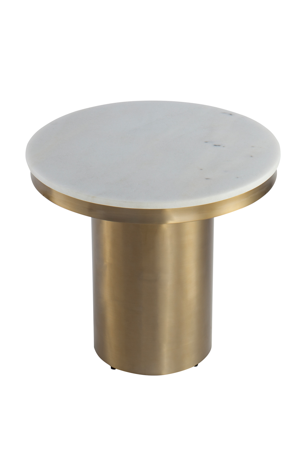 White Round Marble Side Table | Liang & Eimil Camden | Oroa.com