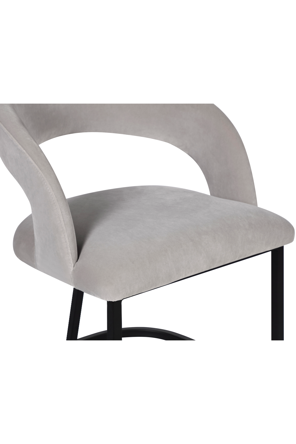 Velvet Upholstered Dining Chair | Liang & Eimil Alfie | Oroa.com