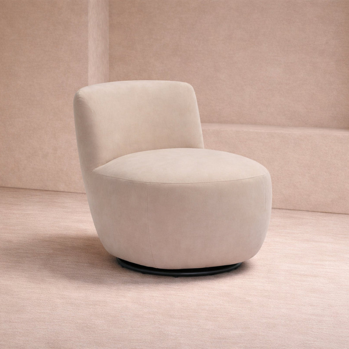 Modern Minimalist Swivel Occasonal Chair | Oroa.com