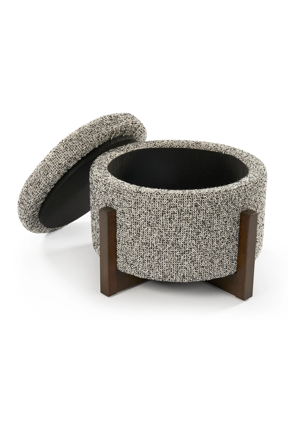 Round Upholstered Storage Ottoman | Liang & Eimil Asti | Oroa.com