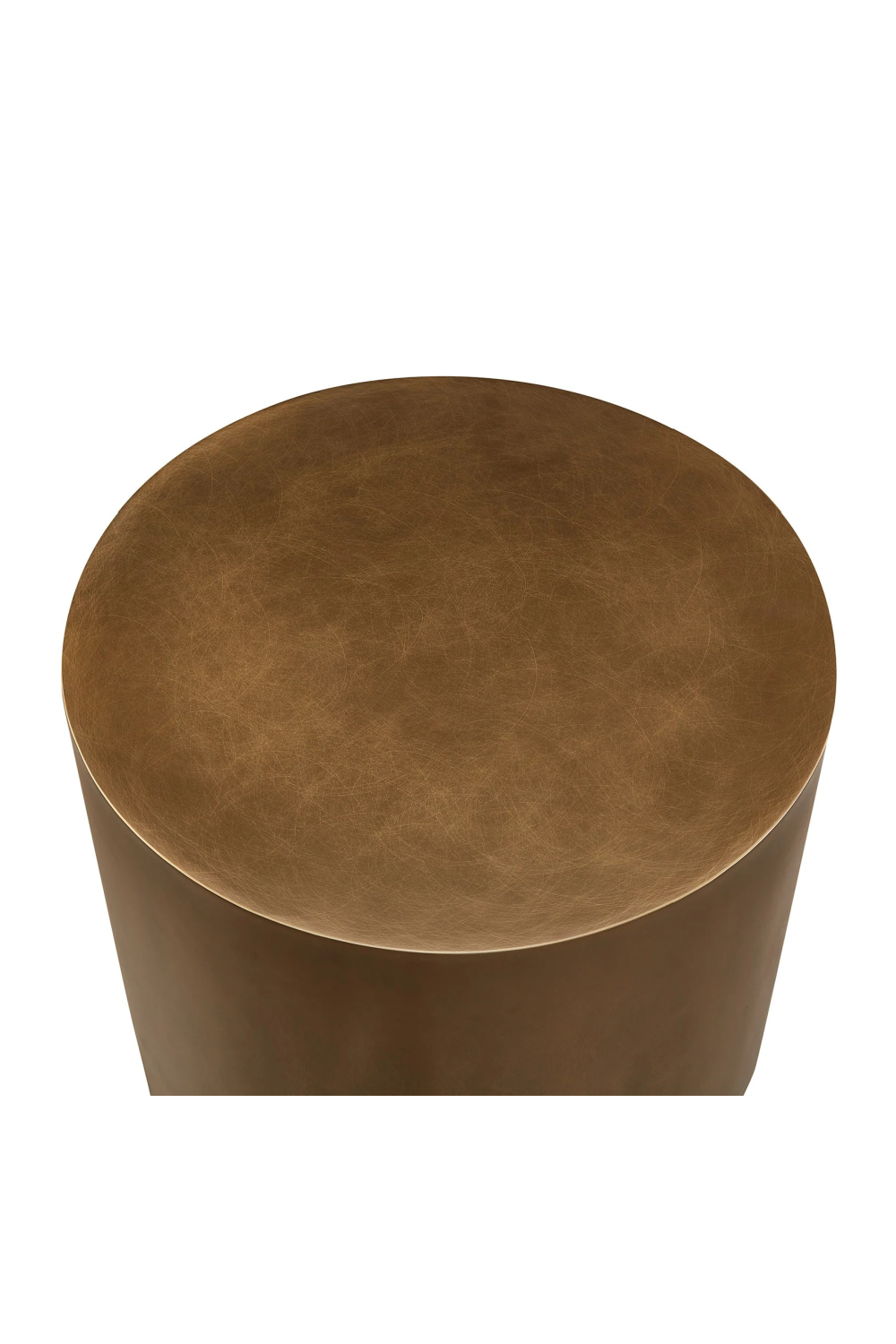 Cylindrical Bronze Side Table | Liang & Eimil Aldo | Oroa.com