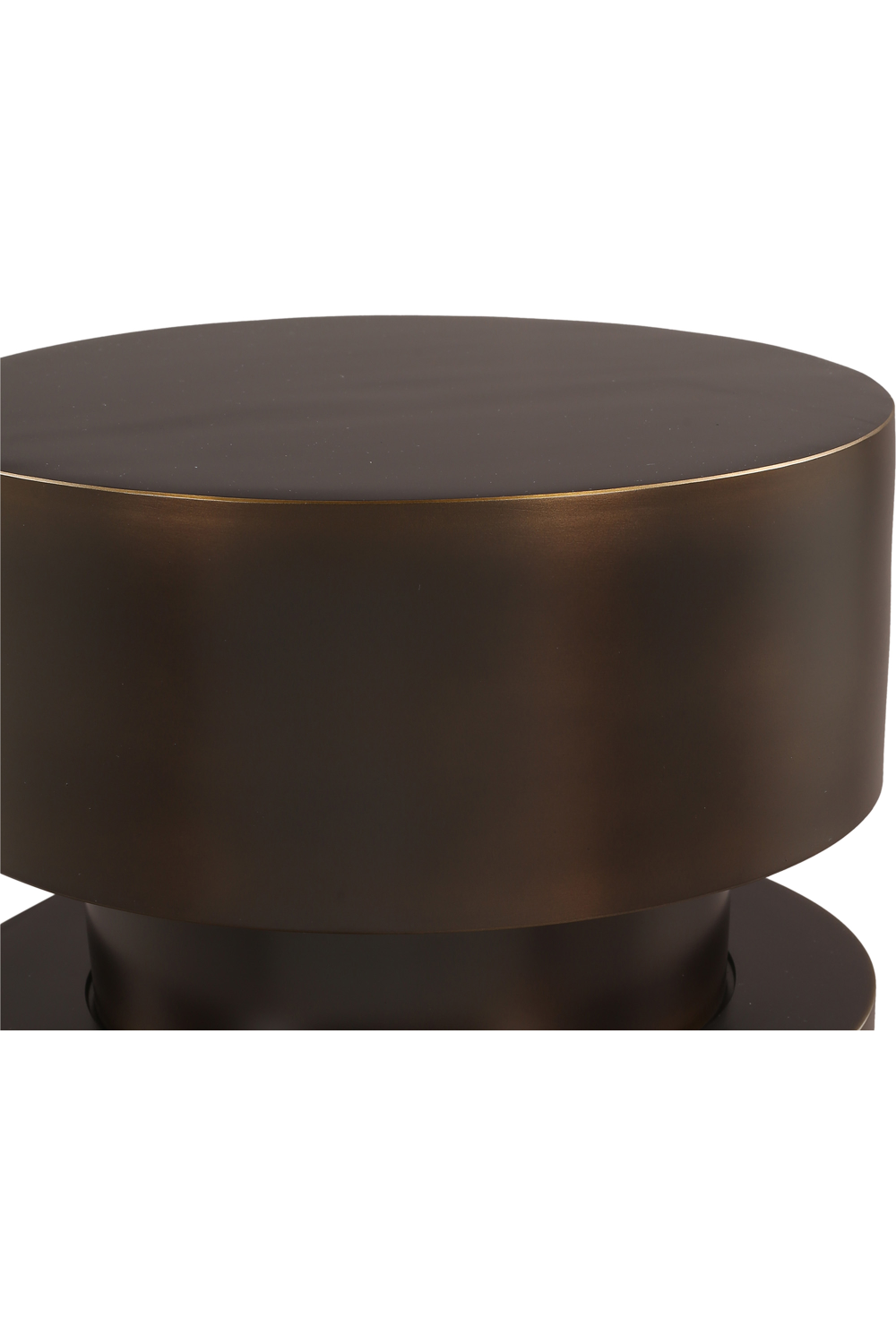 Stacked Bronze Side Table | Liang & Eimil Gascon | Oroatrade.com