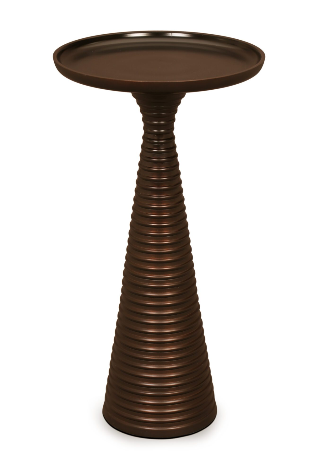 Ridged Bronze Side Tables (2) | Liang & Eimil Othelo | Oroa.com