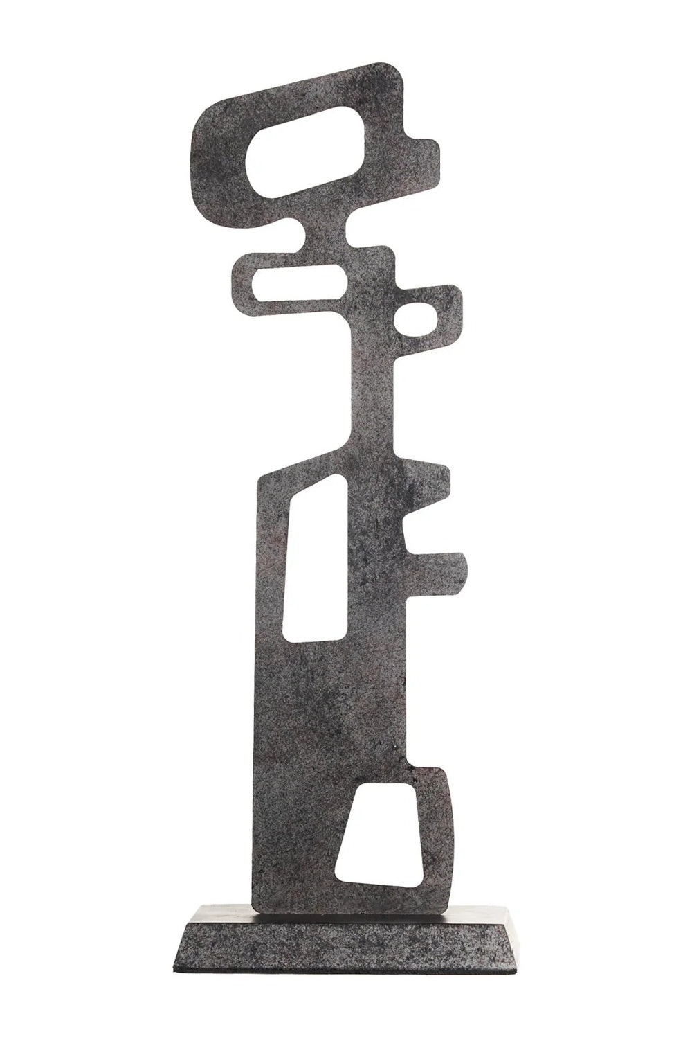 Textured Black Abstract Sculpture | Liang & Eimil Ashspire | Oroa.com