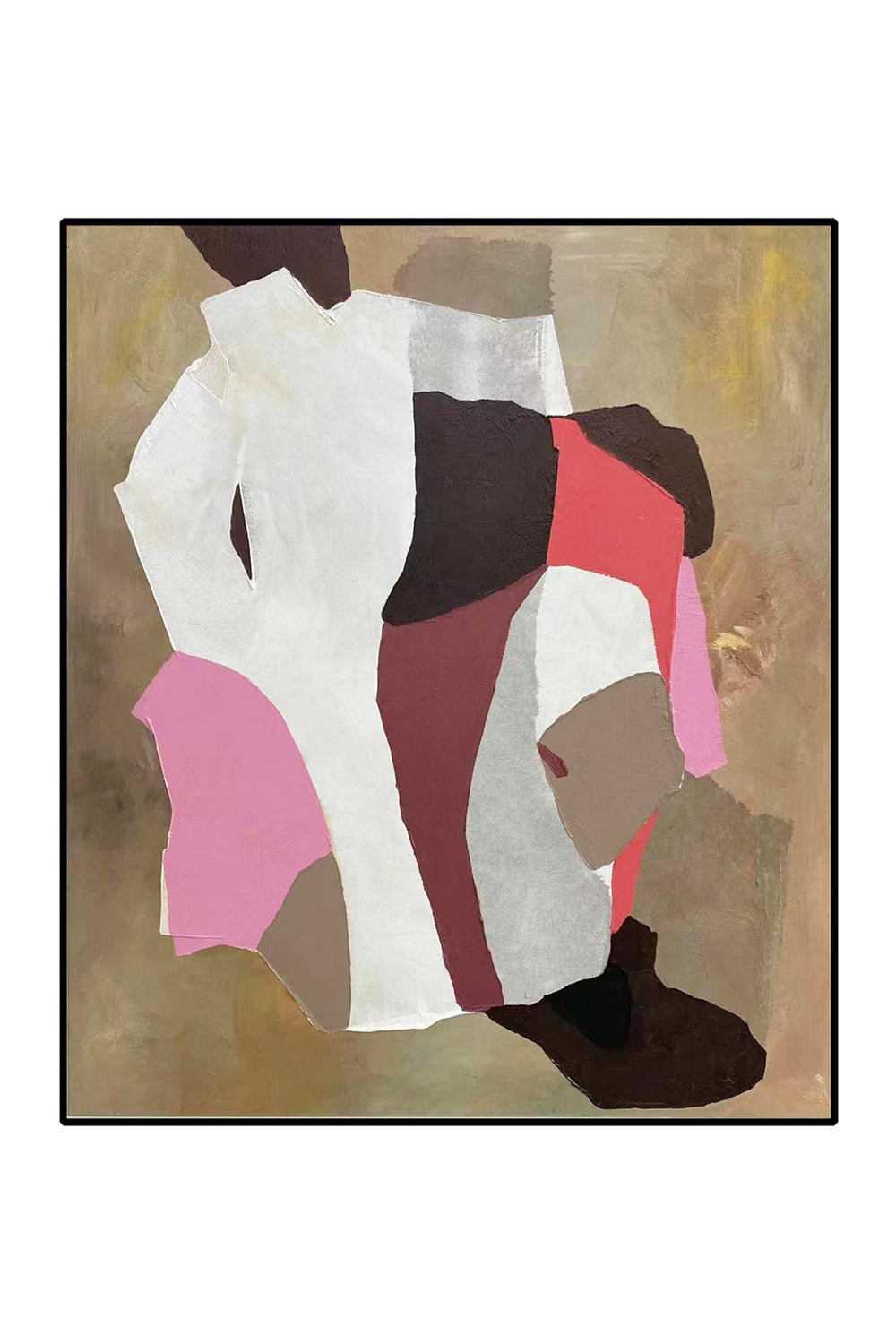 Multicolored Abstract Oil Painting | Liang & Eimil Layers of Light | Oroa.com