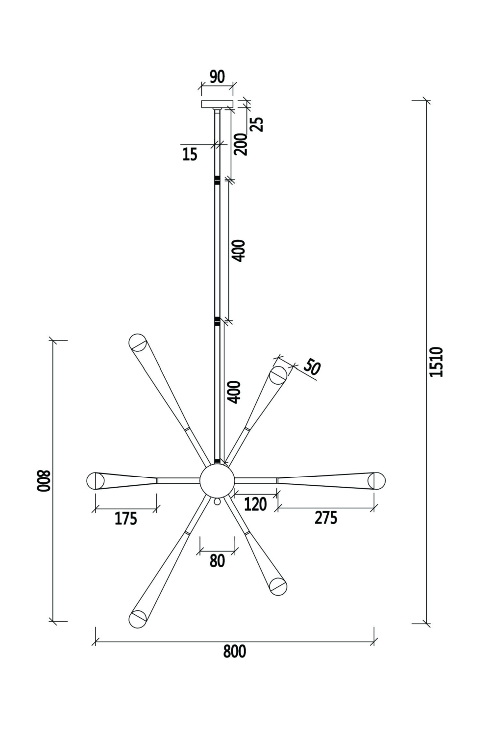 Modern Classic Pendant Lamp | Liang & Eimil Pheonix | Oroa.com