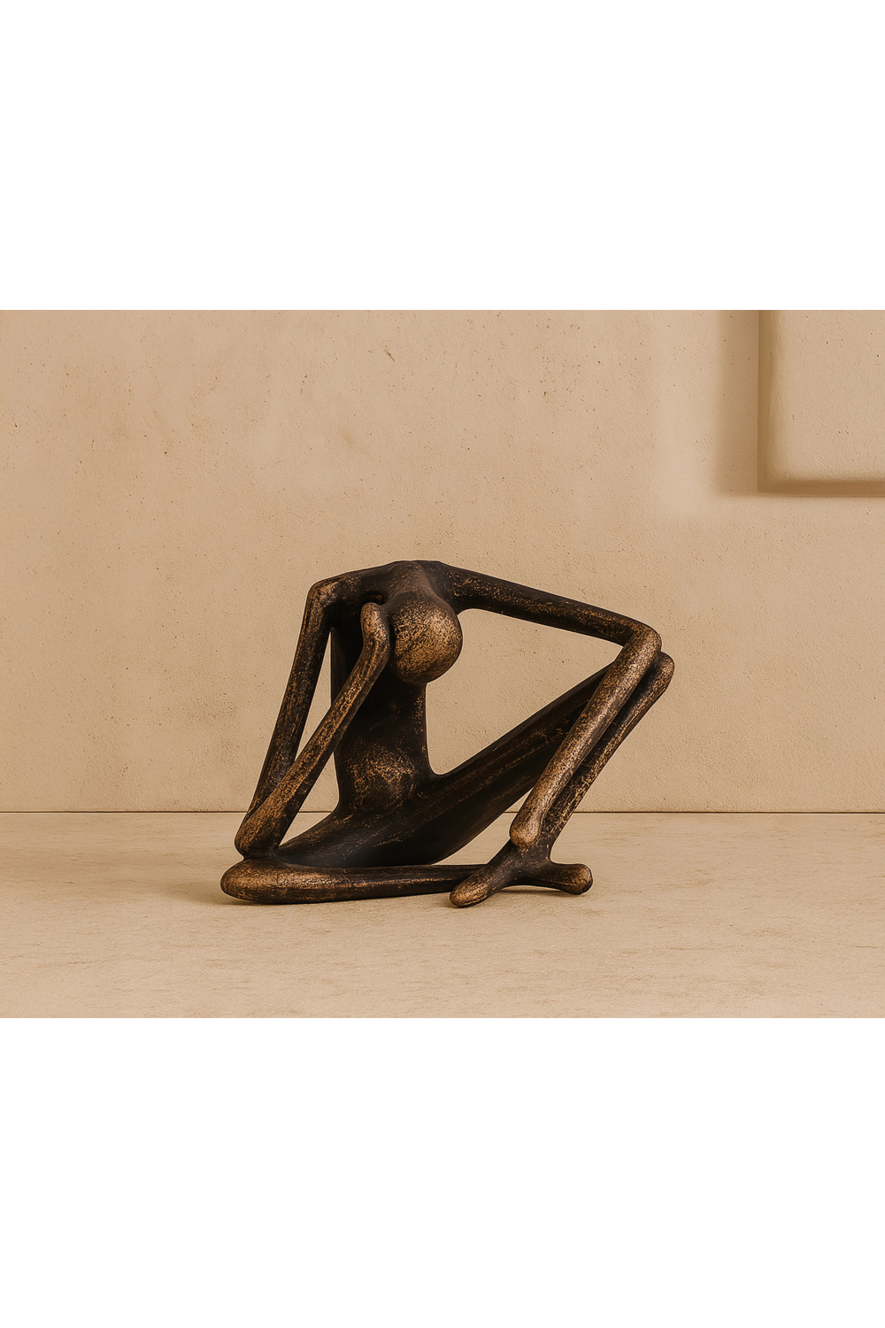 Dark Bronze Human Sculpture | Liang & Eimil Solon | Oroa.com