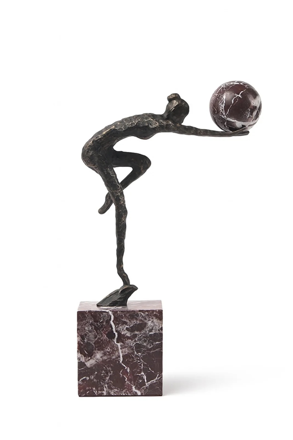Dark Bronze Woman Sculpture | Liang & Eimil Selene | Oroa.com