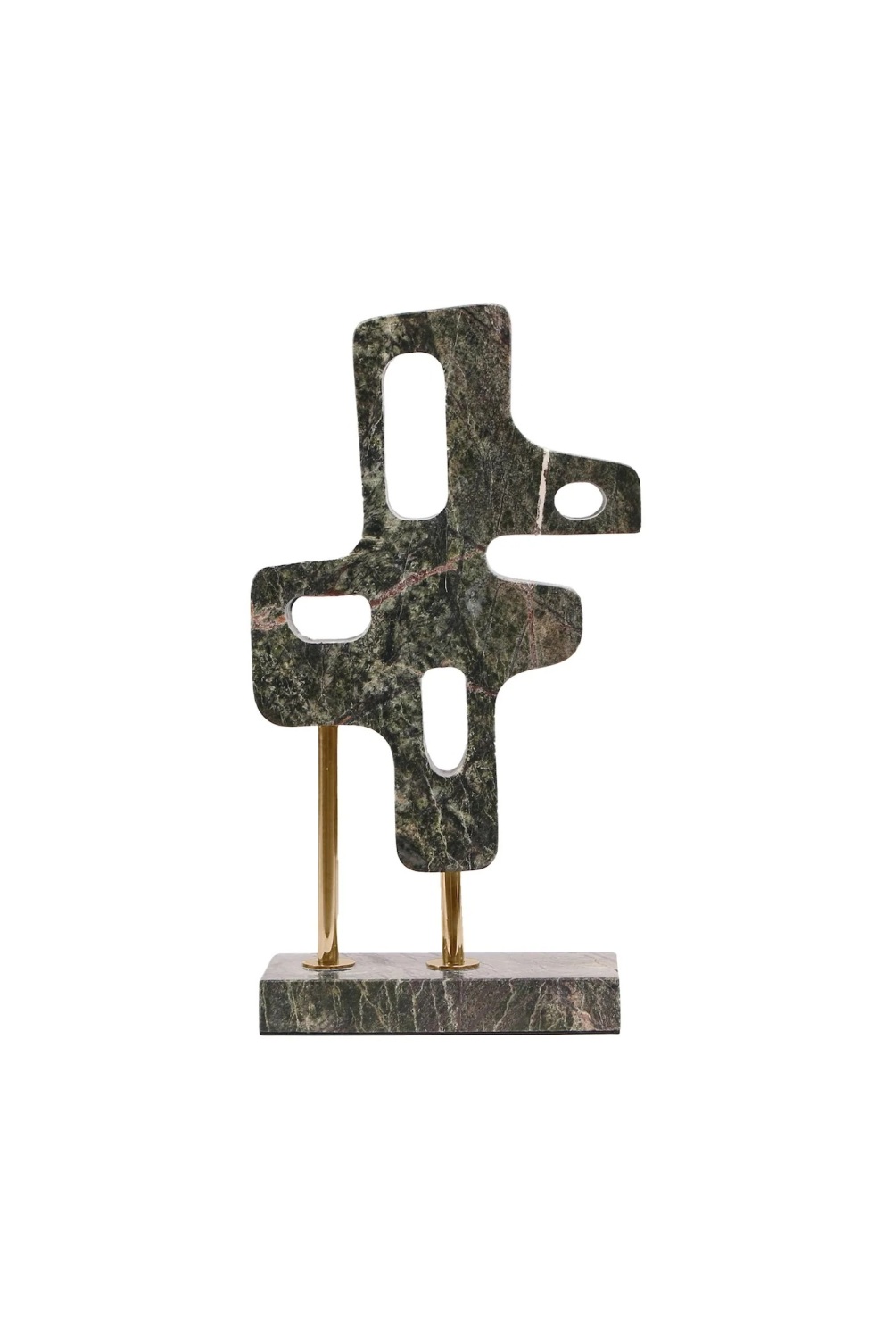 Green Marble Abstract Sculpture | Liang & Eimil Thaloris | Oroatrade.com