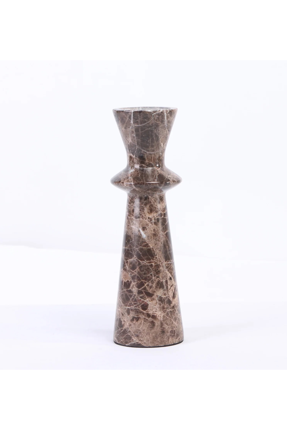 Dark Brown Marble Candle Holder | Liang & Eimil Melora | Oroa.com