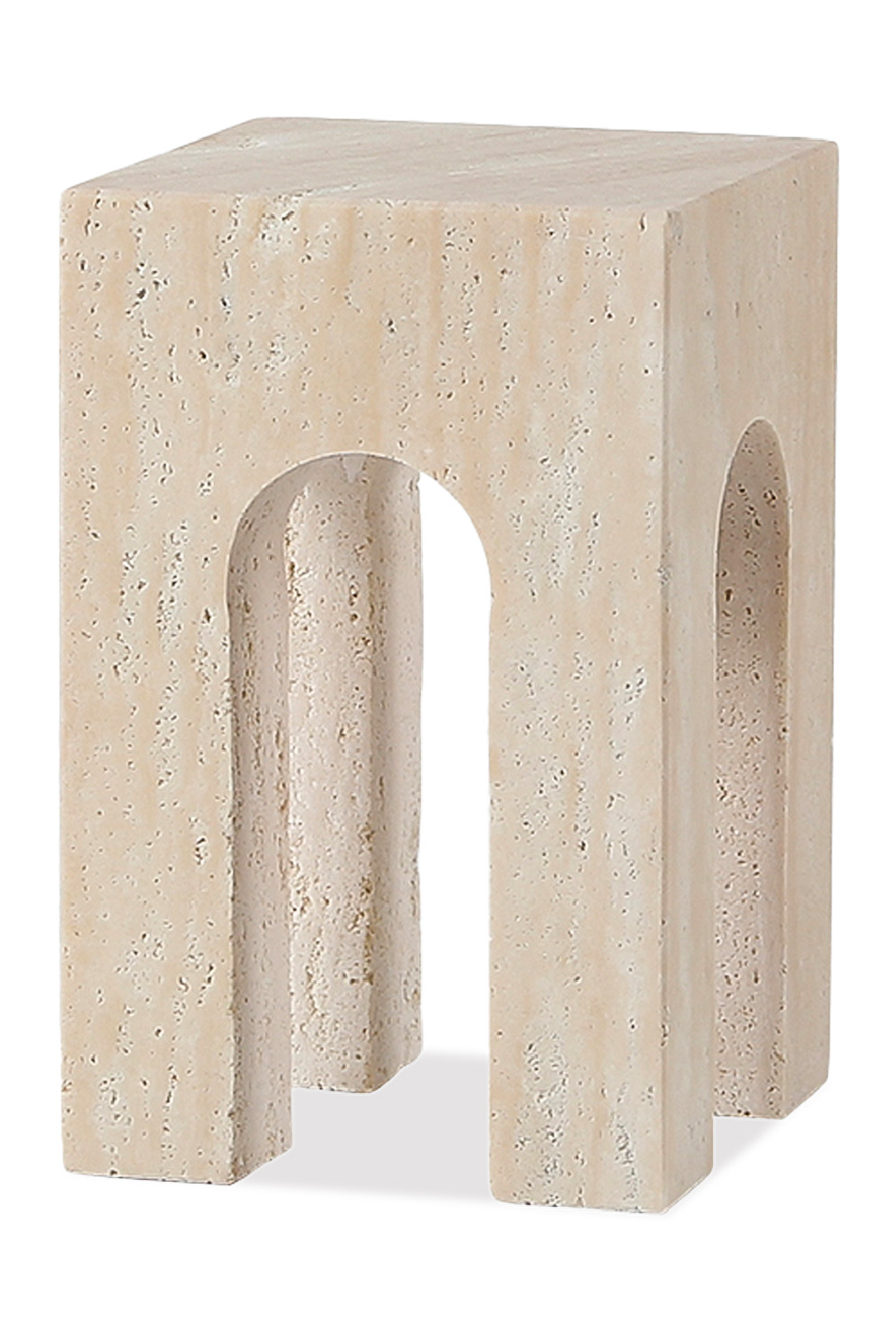 Beige Travertine Sculpture | Liang & Eimil Porte | Oroa.com