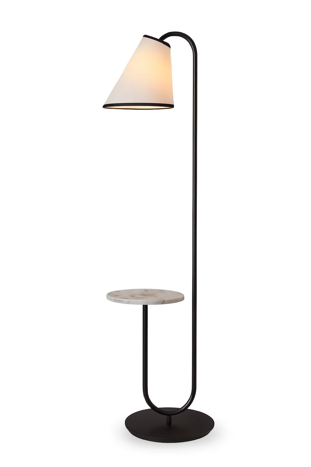 White Linen Shade Floor Lamp | Liang & Eimil Edgar | Oroa.com