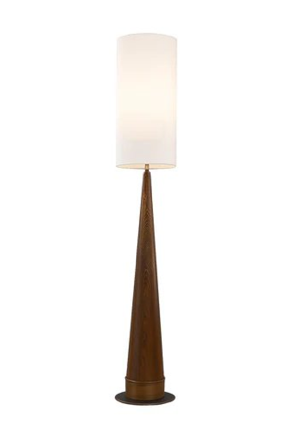 Tapered Brown Ash Floor Lamp | Liang & Eimil Velta | Oroa.com