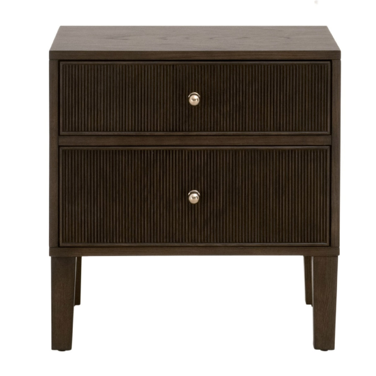 2-Drawer Oak Nightstand S | Oroa.com