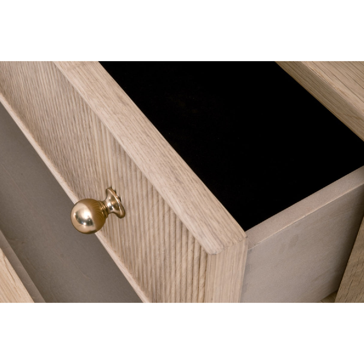 2-Drawer Oak Nightstand L | Oroa.com