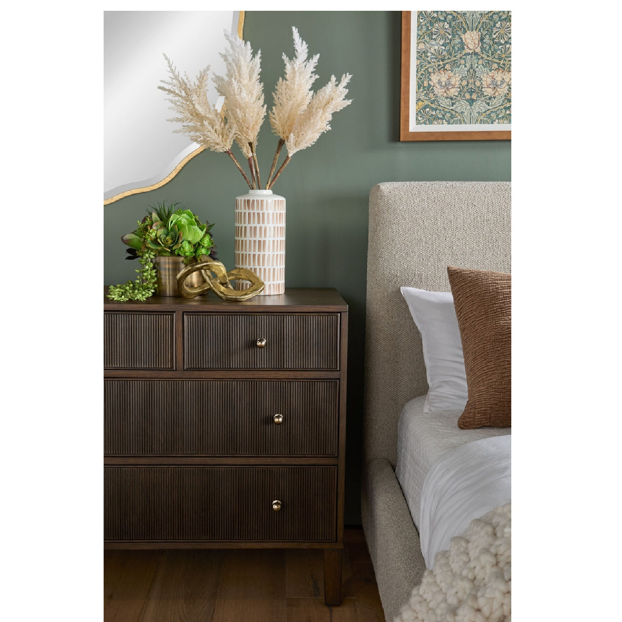 8-Drawer Oak Double Dresser | Oroa.com