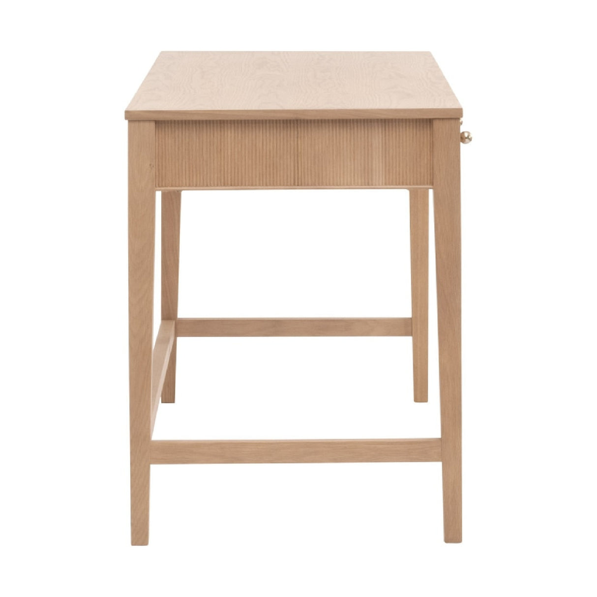 Natural Oak 3-Drawer Desk | Oroa.com