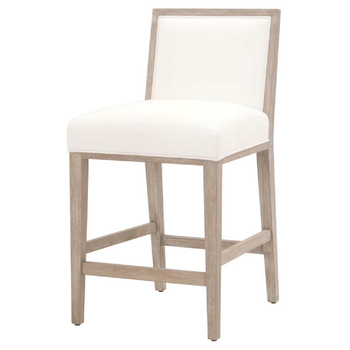 Solid Wood Framed Counter Stools (2) | Oroa.com