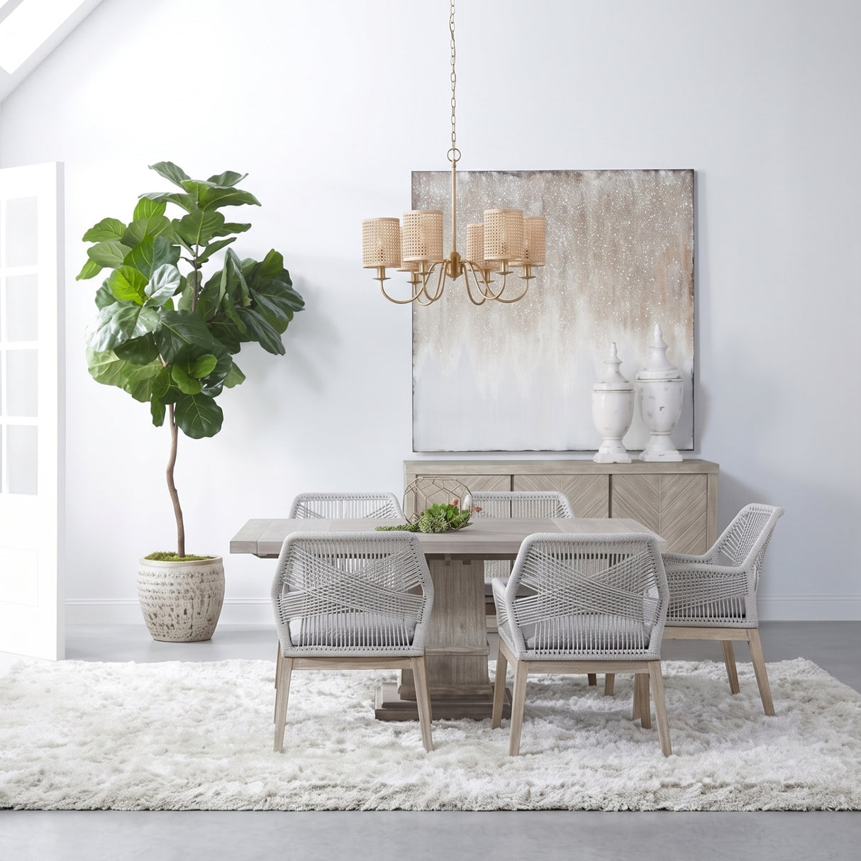 Acacia Square Extendable Dining Table | Oroa.com
