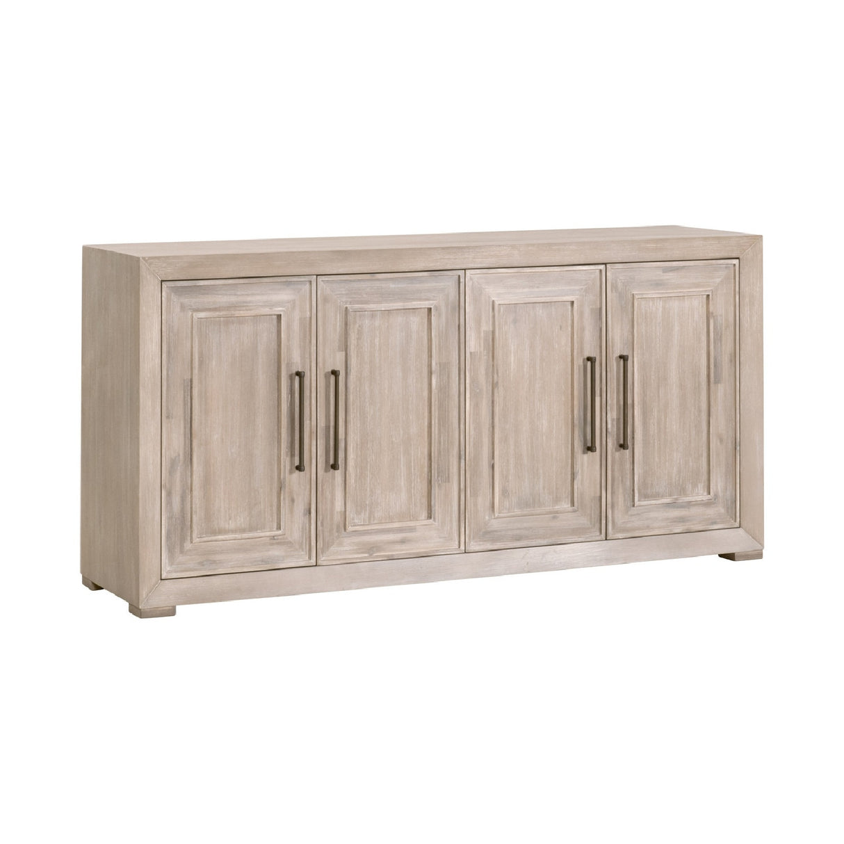 4-Door Acacia Media Sideboard | Oroa.com
