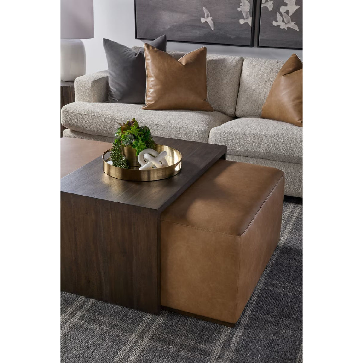 Acacia Upholstered Coffee Table | Oroa.com