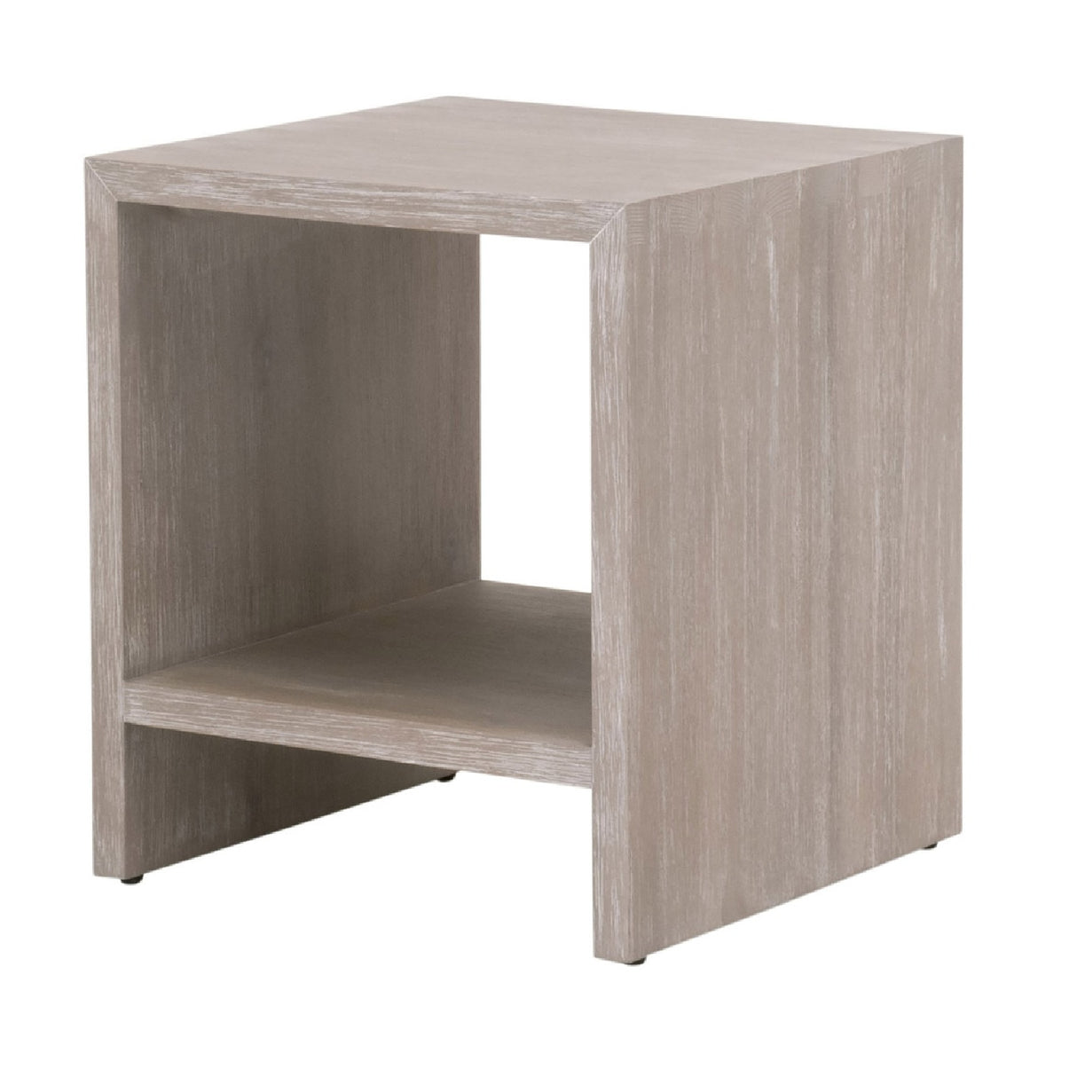 Natural Gray Acacia End Table | Oroa.com