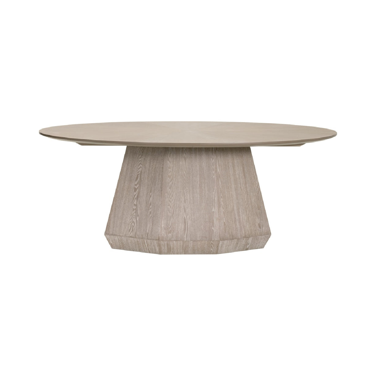 Oval Gray Ash Dining Table | Oroa.com