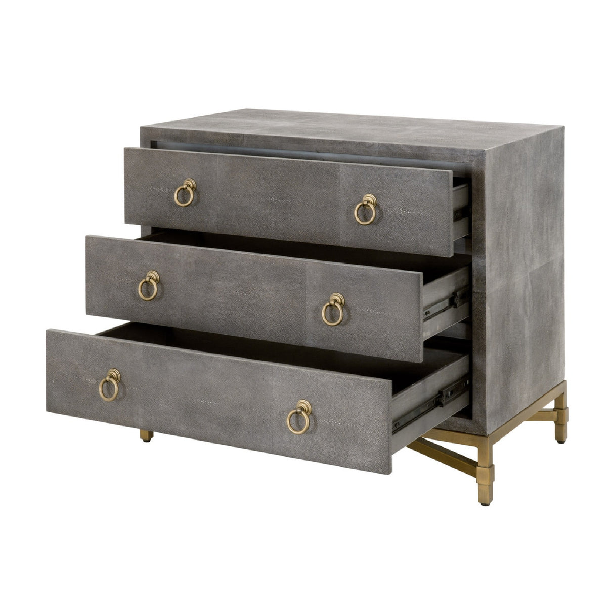 Shagreen Drawer Nightstand | Oroa.com