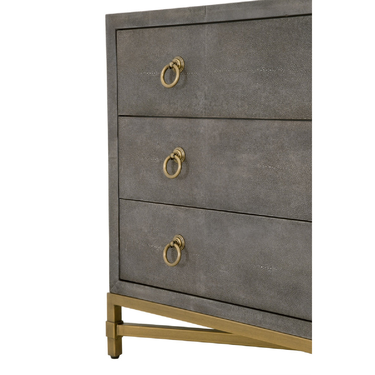 Shagreen Drawer Nightstand | Oroa.com