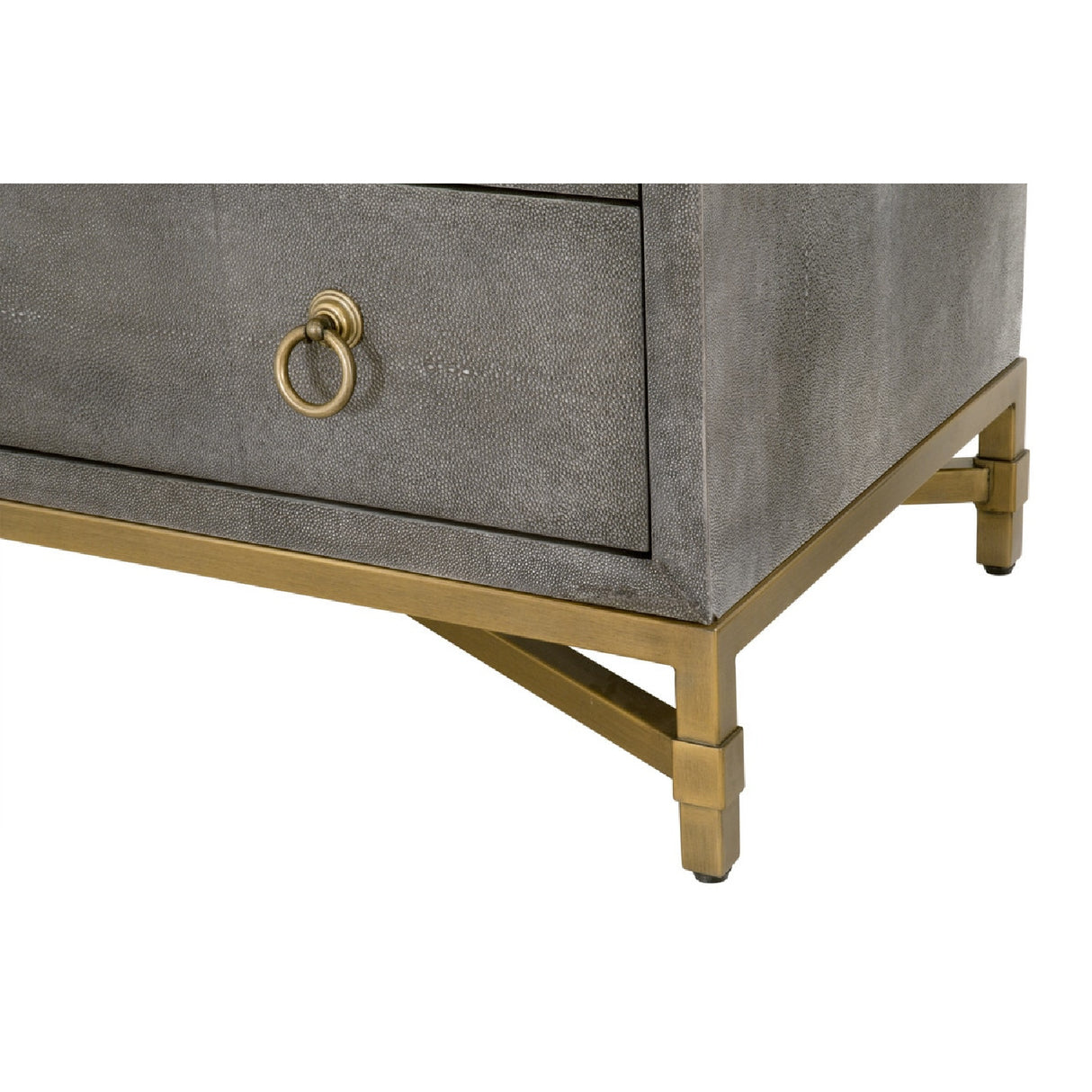 Shagreen Drawer Nightstand | Oroa.com