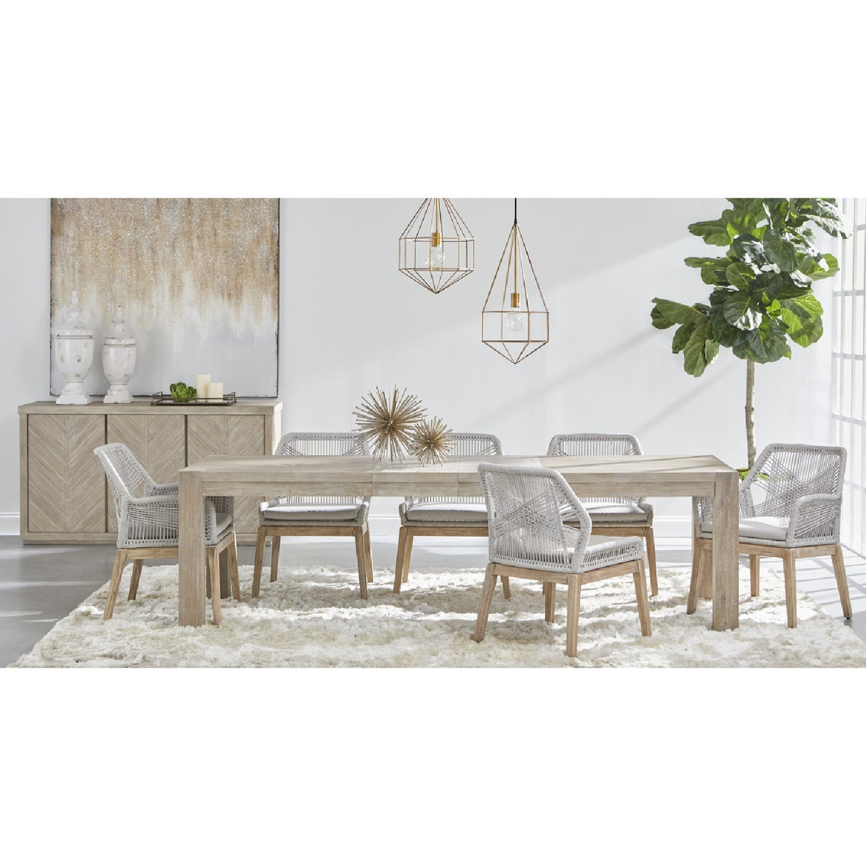 Extendable Oak Dining Table | Oroa.com