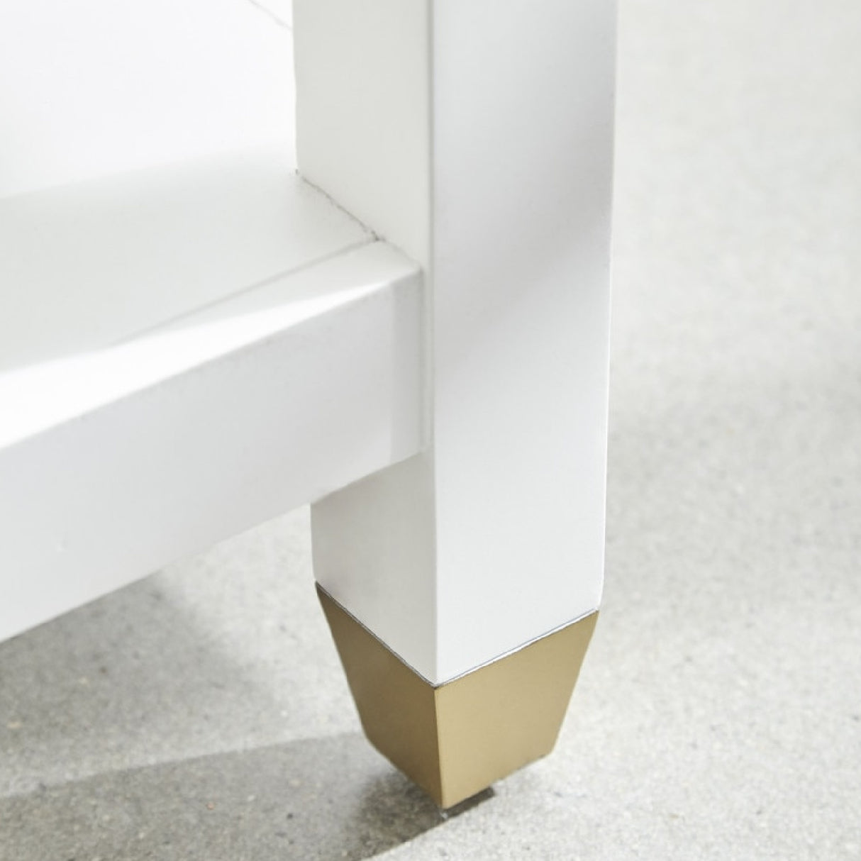 White 1-Drawer Nightstand | Oroa.com