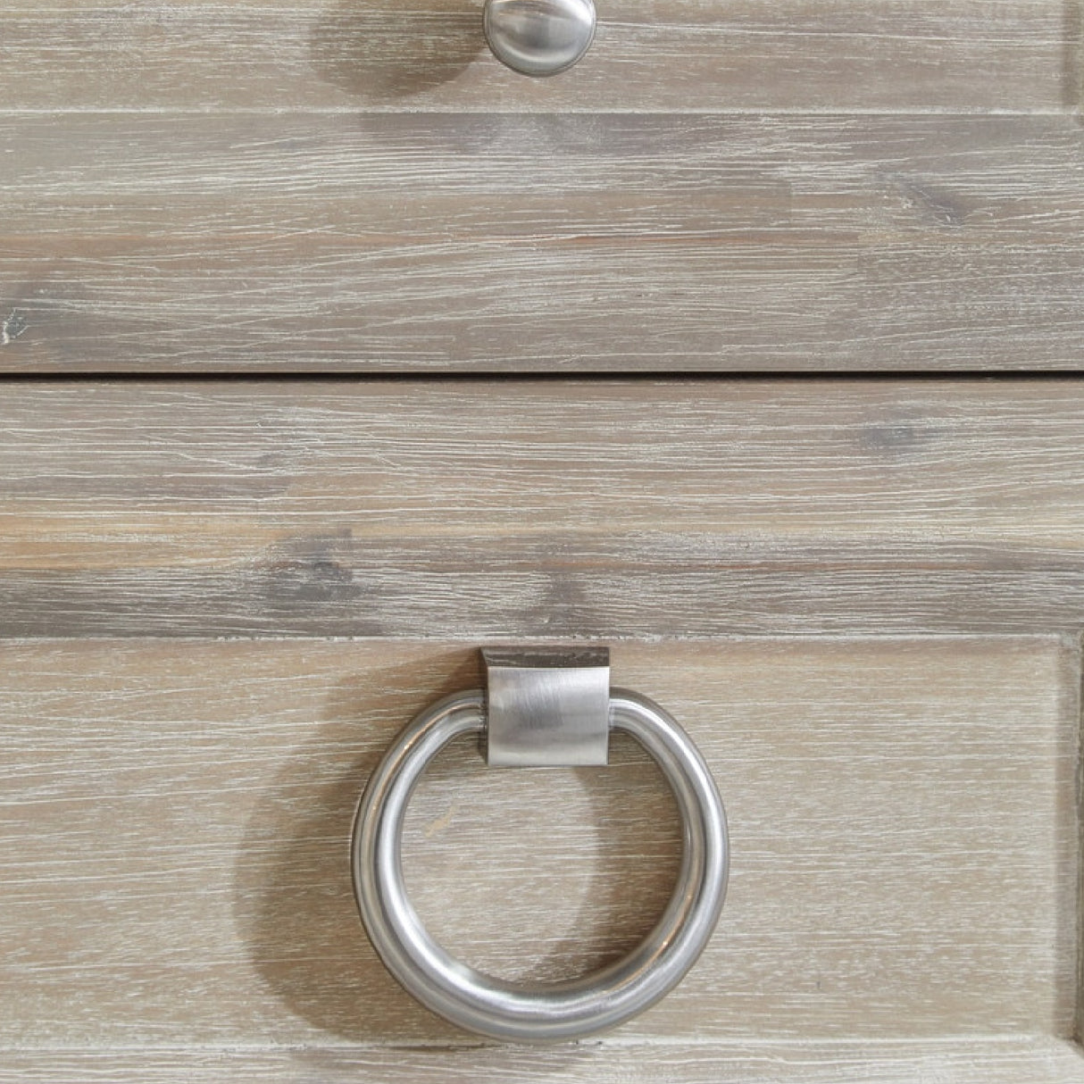 Marble Topped Acacia Media Cabinet | Oroa.com