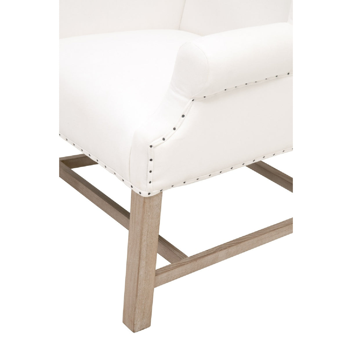 French Linen Wingback Accent Chair | Oroa.com