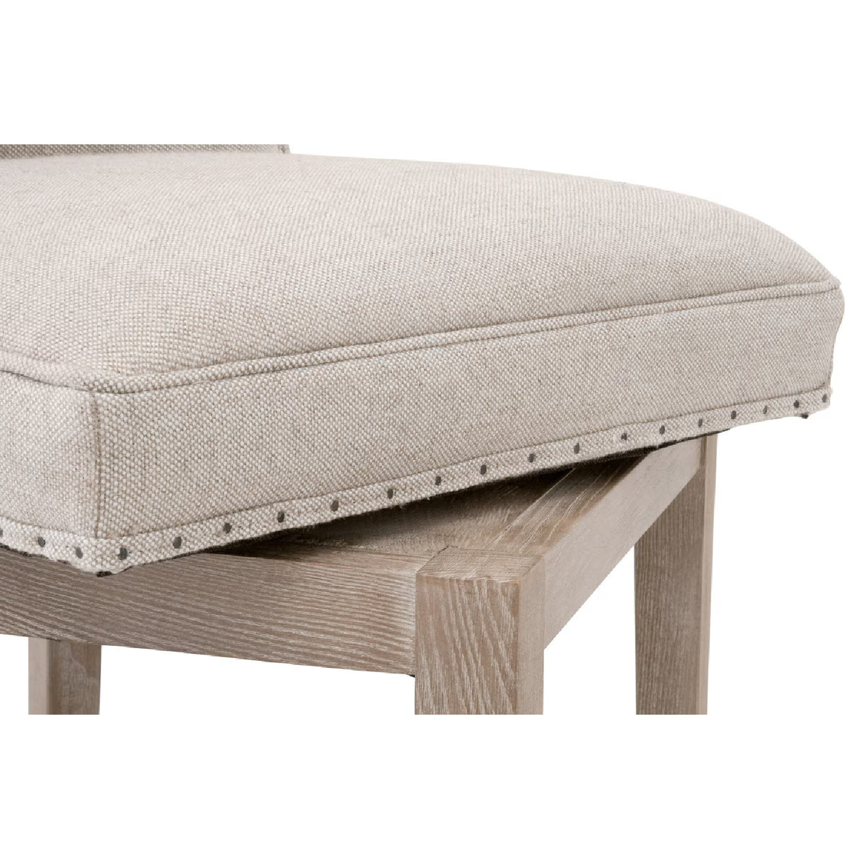 Modern European furniture - Nail Tacked Swivel Counter Stool - www.oroa.com | Oroa.com