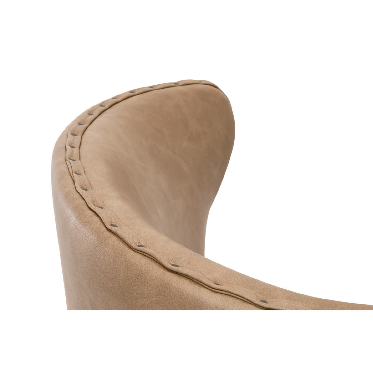 Modern European furniture - Nail Tacked Swivel Counter Stool - www.oroa.com | Oroa.com