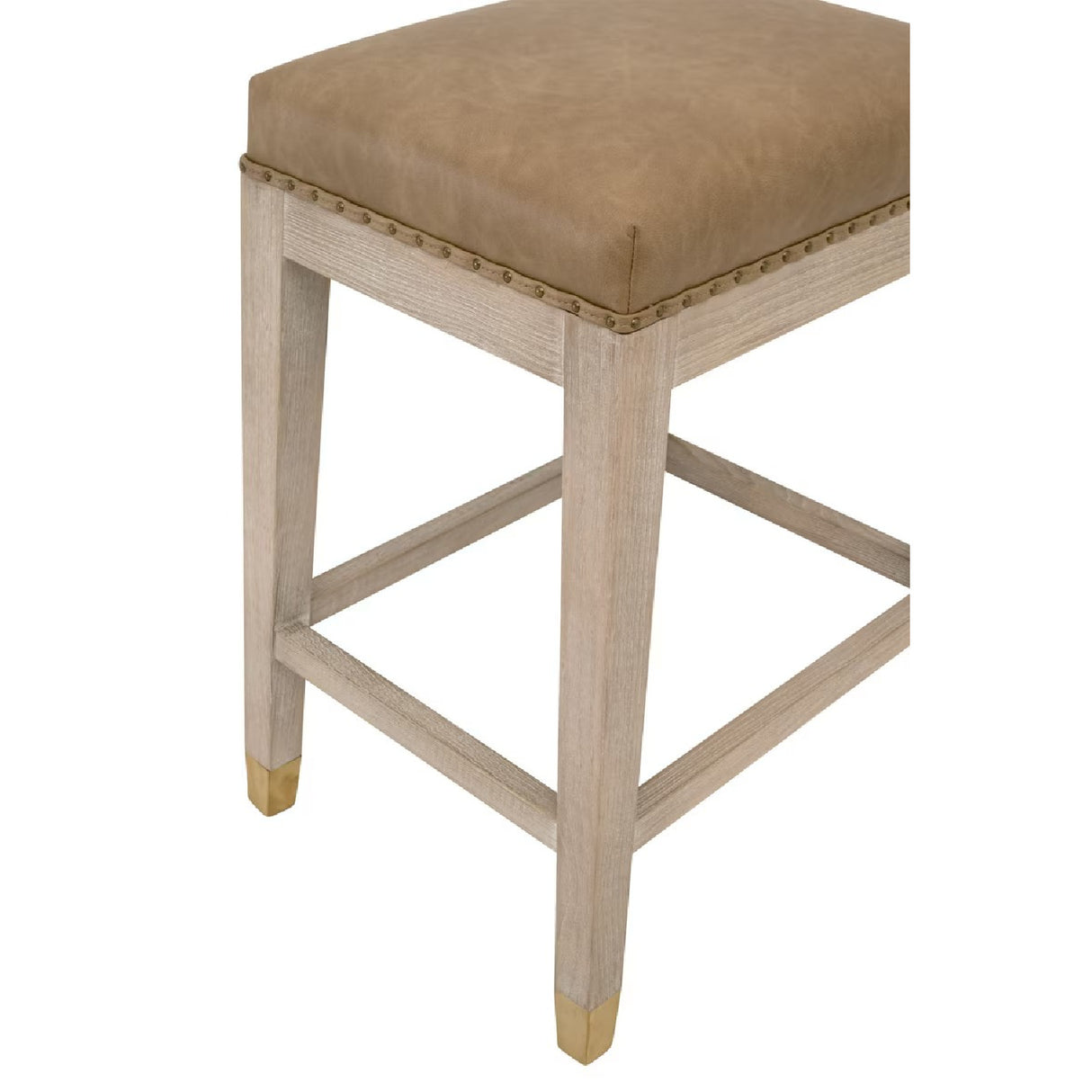 Vegan Leather Seat Counter Stool | Oroa.com