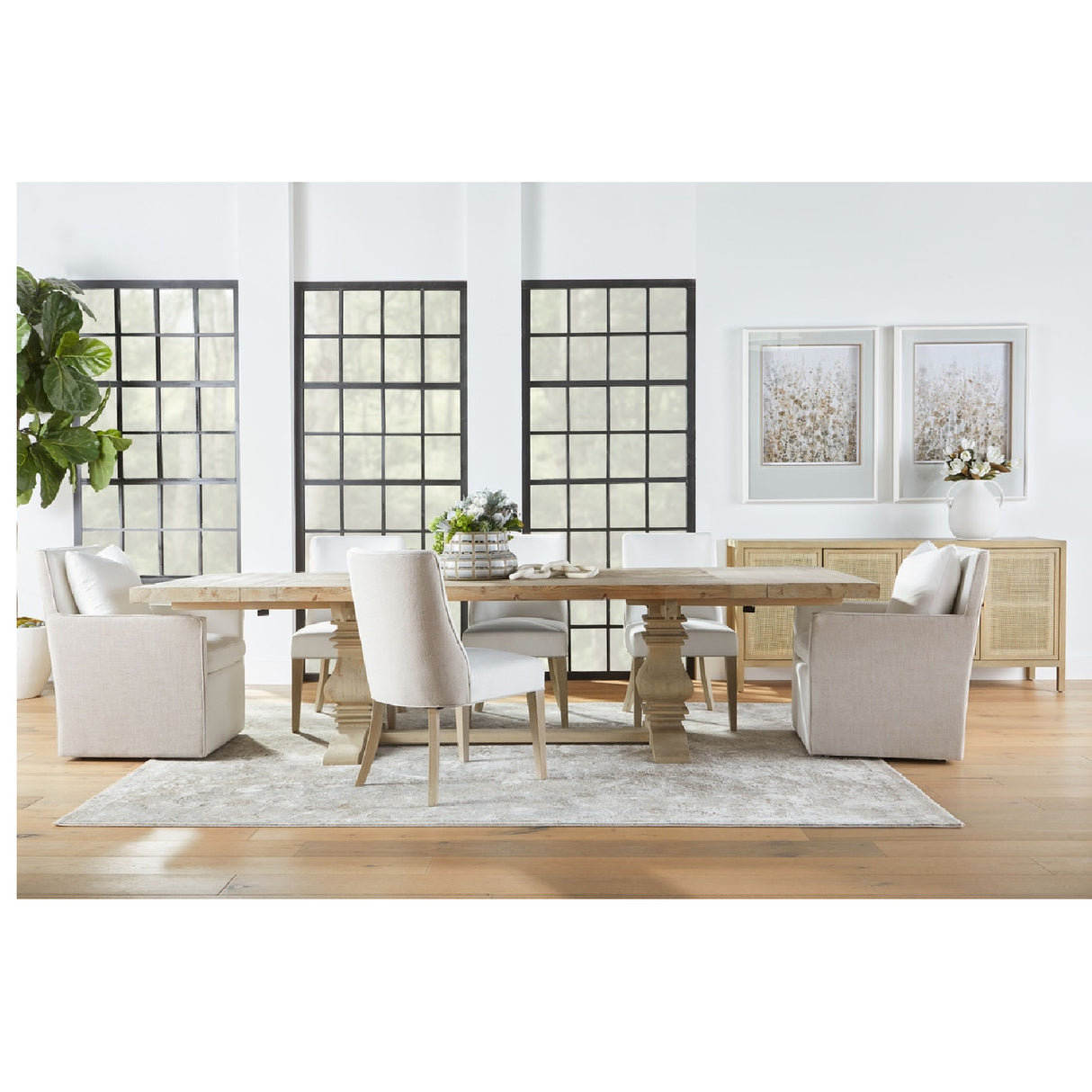 Two-Toned Dining Chairs (2) | Oroa.com