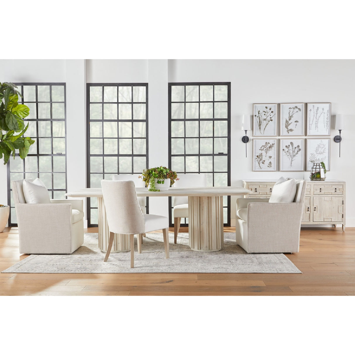 Two-Toned Dining Chairs (2) | Oroa.com