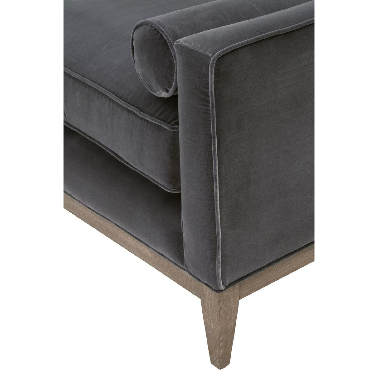 Velvet Modern Loveseat | Oroa.com